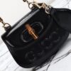 Replica Gucci Bamboo 1947 Patent Black - top-grade luxury bag dupe