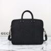 Replica Gucci Briefcase GG Leather Black