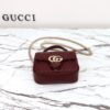 Replica Gucci Marmont Mini Top Handle Bordeaux