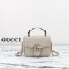 Replica Gucci Marmont Mini Top Handle Beige - premium superclone handbag