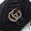 Replica Gucci Marmont Mini Top Handle Black - elite factory replica handbag