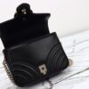 Replica Gucci Marmont Mini Top Handle Black - 1:1 premium replica handbag
