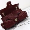 Replica Gucci Marmont 2.0 GG Shoulder Bag Bordeaux - affordable luxury replica bag