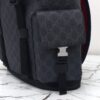 Replica Gucci GG Supreme Backpack Black - affordable luxury replica bag
