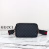 Replica Gucci GG Shoulder Bag Black