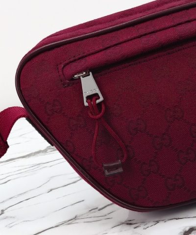 Replica Gucci Small GG Belt Bag Red - affordable luxury replica bag