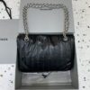 Replica Balenciaga Monaco Black Silver - 1:1 premium replica handbag
