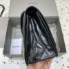 Replica Balenciaga Crush Large Full Black - high-quality designer bag dupe