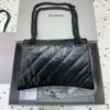 Replica Balenciaga Crush Large Full Black