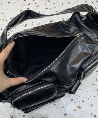 Replica Balenciaga Superbusy Large Black - designer handbag clone