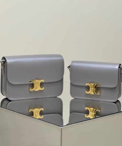 Replica Celine Triomphe Mini Grey