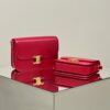 Replica Celine Triomphe Mini Red - 1:1 premium replica handbag