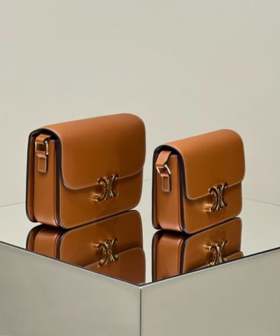 Replica Celine Triomphe Mini Brown