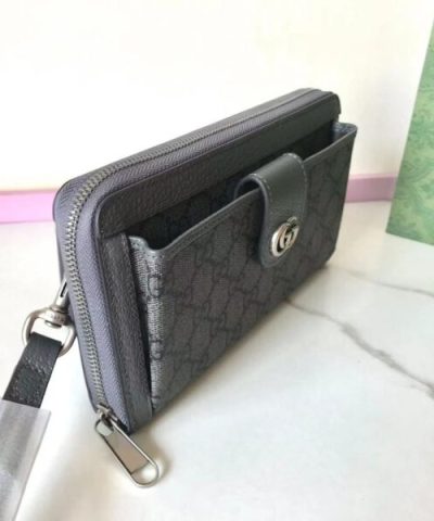 Replica Gucci Ophidia GG Wallet Grey