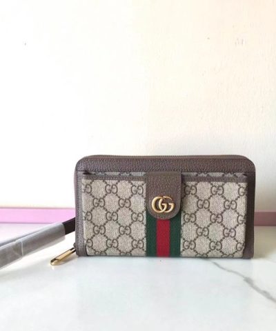 Replica Gucci Ophidia GG Wallet Beige