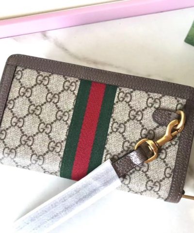 Replica Gucci Ophidia GG Wallet Beige