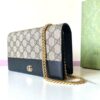 Replica Gucci GG Marmont Chain Bag Black