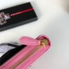 Replica Prada Saffiano Long Zipper Wallet Pink - 1:1 premium replica handbag