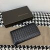 Replica Bottega Veneta Intrecciato Wallet Black - 1:1 premium replica handbag