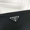 Replica Prada Saffiano Pouch Silver