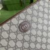 Replica Gucci Ophidia Clutch Brown - affordable luxury replica bag