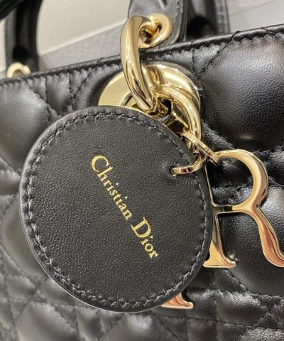 Replica Dior Lady D – Joy Large Bag Black - 1:1 premium replica handbag