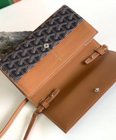 Goyard Varenne Continental Wallet Brown - premium superclone handbag