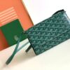 Goyard Varenne Continental Wallet Green