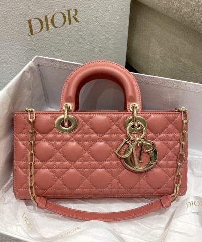 Replica Dior Lady D – Joy Large Bag Coral