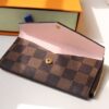 Louis Vuitton Card Holder Recto Verso Grid Brown
