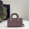 Replica Dior Lady D – Joy Mini Bag Dark Purple - affordable luxury replica bag