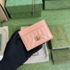 Replica Gucci Marmont Card Holder Pink