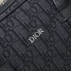 Replica Dior Oblique Briefcase Black