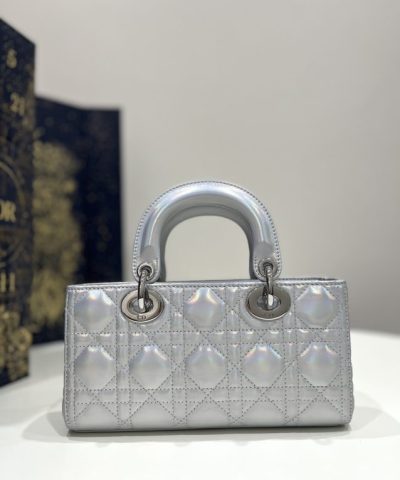 Replica Dior Lady D – Joy Bag Silver - high-end replica designer purse