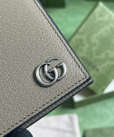 Replica Gucci Marmont Wallet Grey