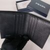 Replica Prada Saffiano Short Wallet Golden