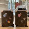 Louis Vuitton Suitcase Custom Colors - elite factory replica handbag