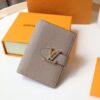 Louis Vuitton Vertical Compact Wallet Beige