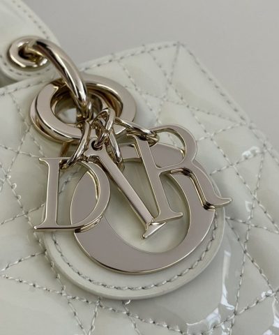 Replica Dior Lady D – Joy Mini Bag White Patent