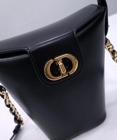 Replica Dior 30 Montaigne Amber Chain Black - high-quality designer bag dupe
