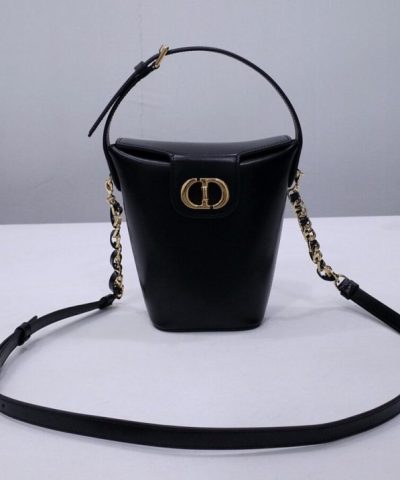 Replica Dior 30 Montaigne Amber Chain Black