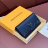 Louis Vuitton Capucines Long Dark Blue - affordable luxury replica bag