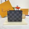 Louis Vuitton Slender Wallet Black Grid - high-quality designer bag dupe