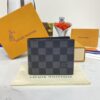 Louis Vuitton Slender Wallet Black Grid - 1:1 premium replica handbag