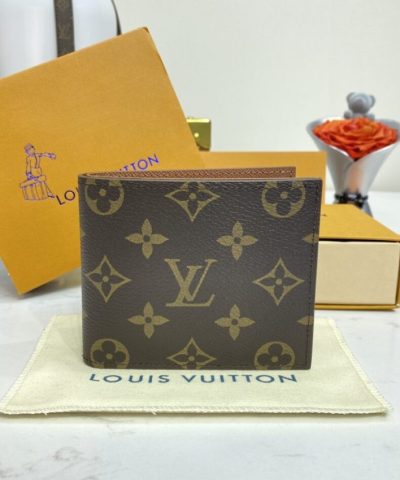 Louis Vuitton Marco Wallet Brown - 1:1 premium replica handbag