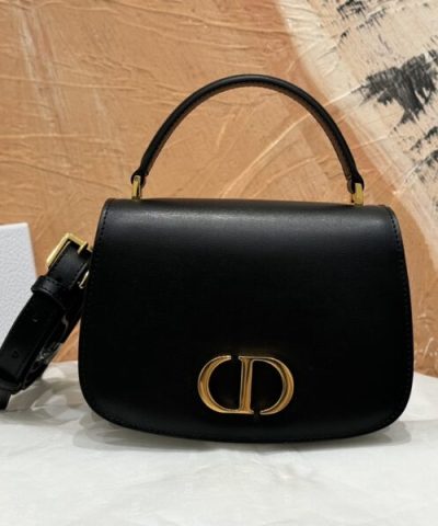 Replica Dior 30 Montaigne Avenue Top Handle Black