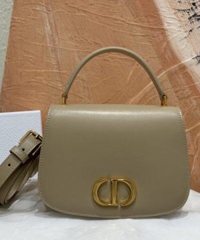 Replica Dior 30 Montaigne Avenue Top Handle Brown - 1:1 premium replica handbag