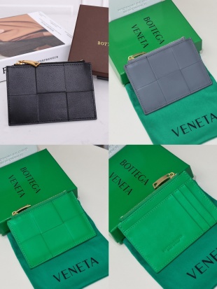 Replica Bottega Veneta Large Zipper Card Holder - affordable luxury replica bag