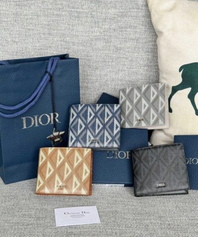 Replica Dior Bifold Wallet 4 Colors - affordable luxury replica bag