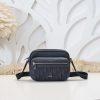 Replica Dior Rider Zipped Messenger Bag Black - 1:1 premium replica handbag
